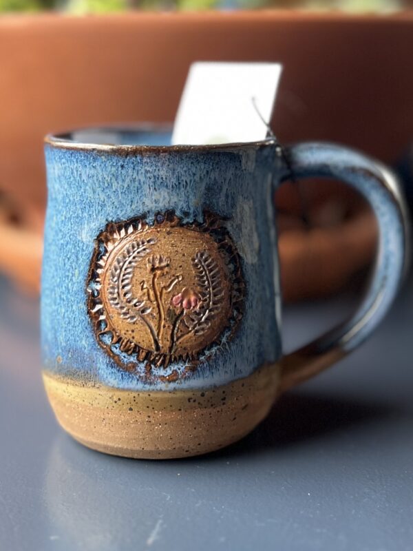 Forget-Me-Not Blue Mug