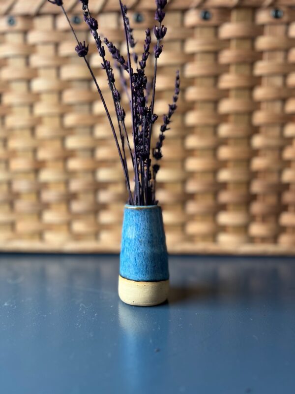 Speckled Blue Vase