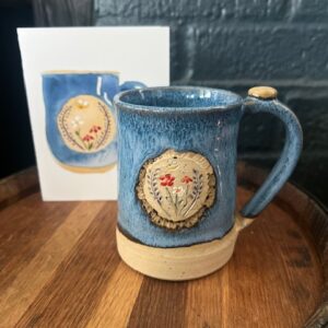NEW! Forget-Me-Not gift set comes with a custom watercolor note card.